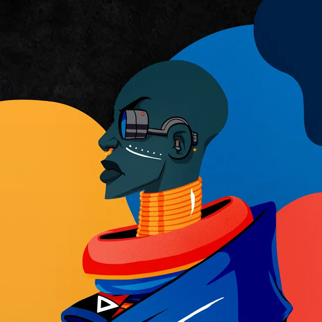 Afrovision — artwork by Rabatho Laka
