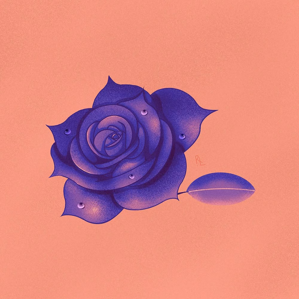 D’Rose — artwork by Rabatho Laka